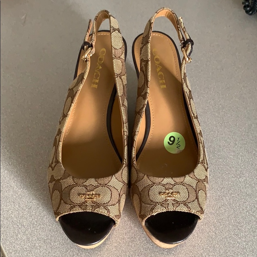 🛑 ONE DAY SALE 🛑 COACH PLATFORM LADIES SHOES